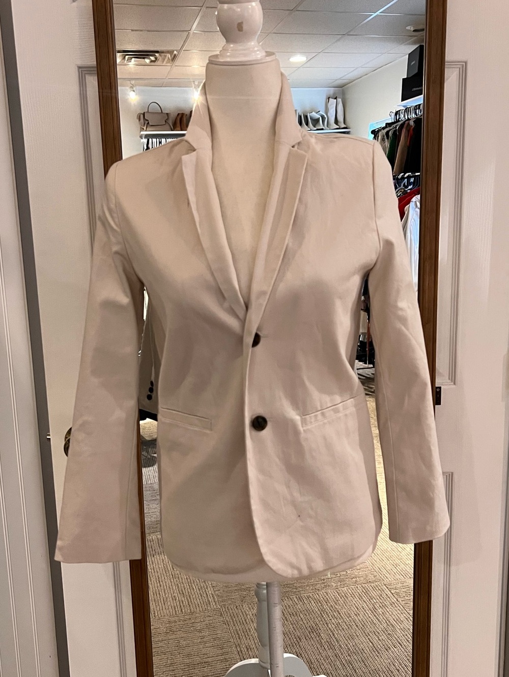 Classic Women's Cream Blazer